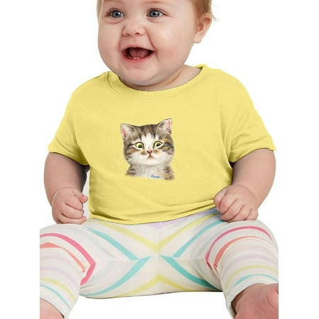 

Doubtful Kitten T-Shirt Infant -Kayomi Harai Designs 24 Months