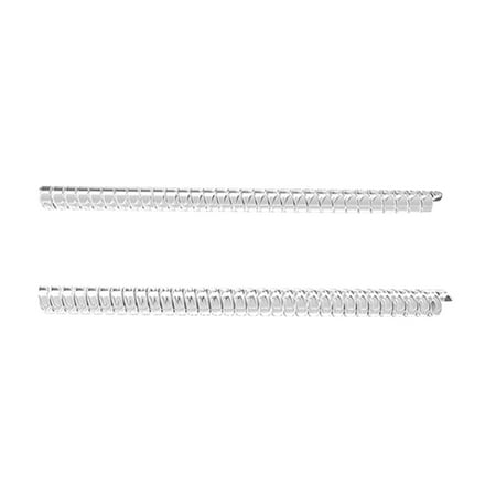 

2Pcs Transparent Ring Guard Size Adjuster for Loose Rings Spiral Coil Ring Fitter Tightener (3MM for Women+5MM for Men)
