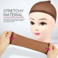 thumbnail image 4 of 6-pack Nylon Prock Cap, Elastic Hair Network Undercase Wigs, Stretchy Perting Cap Percke-w-caps Neutral Cap Elastic Network For Women And Men, 4 of 5