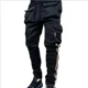 thumbnail image 4 of Pantalones de hombre con múltiples bolsillos y múltiples bolsillos, pantalones cargo para hombre, pantalones de jogging ajustados y elásticos, pantalones holgados de licra, ropa de alta calidad, noved, 4 of 5