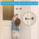 thumbnail image 3 of 2-Pack 3" Durable Stainless Steel Window Hooks with Vintage Black Finish for Doors and Windows, 3 of 5