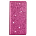 thumbnail image 2 of Feishell for Samsung Galaxy S23 FE 6.4 inch Wallet Case,Fashion Bling Glitter PU Leather Magnetic Closure Folio Card Slot Flip Kickstand Slim Phone Case for Women Girls,Rose, 2 of 8