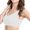 1290#White, variant on Padded T Shirt Bras for Women Women's Solid Daily Casual Double Layer Seamless Sports Back Support Large Bra Underwire T-shirt Bra Padded Bralettes for Women Sexy