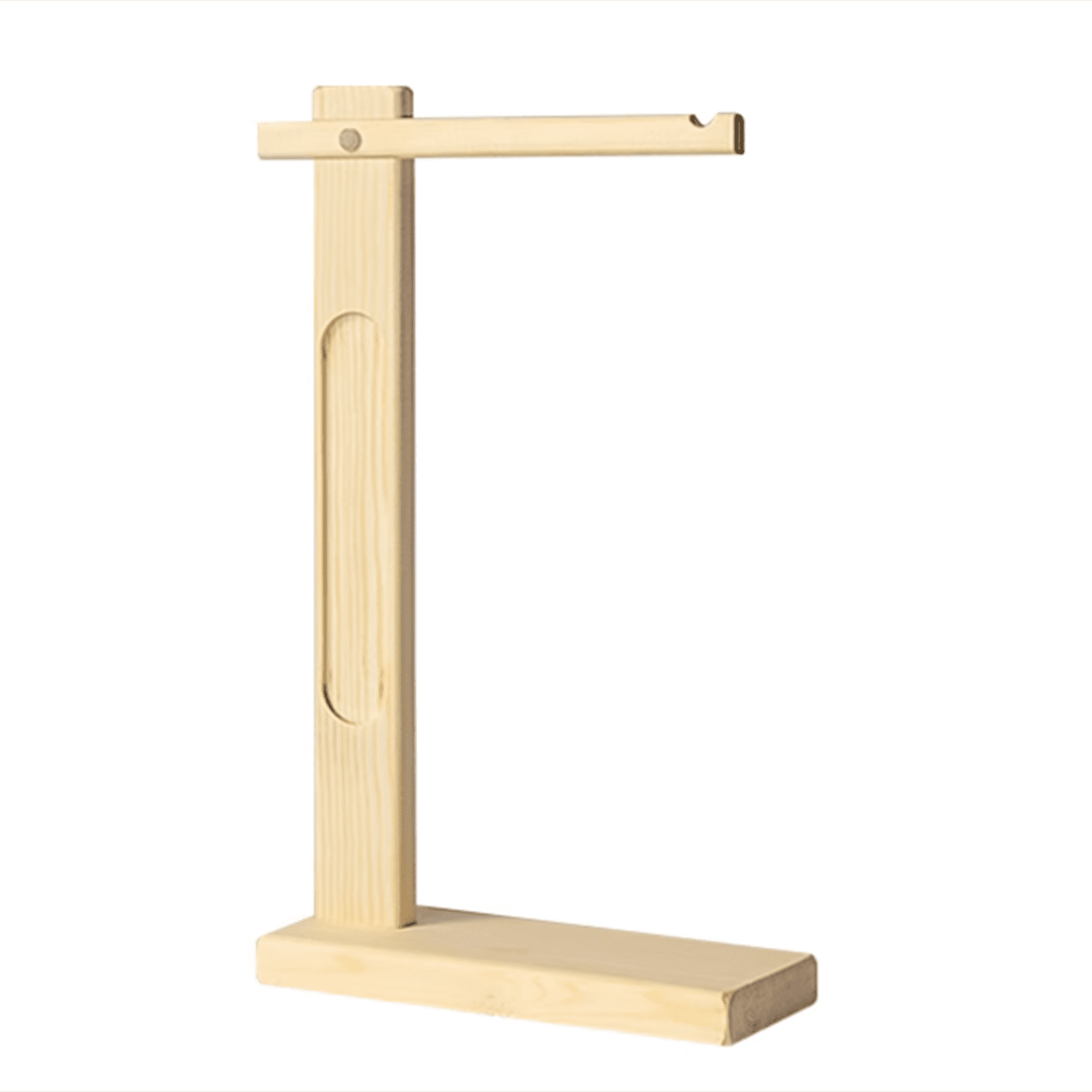 simhoa Wind Chime Stand Hanger Elegant Decorative Windchime Holder Hanging Rack for Pendant Necklace Accessories Sturdy Room Desktop Wood Color