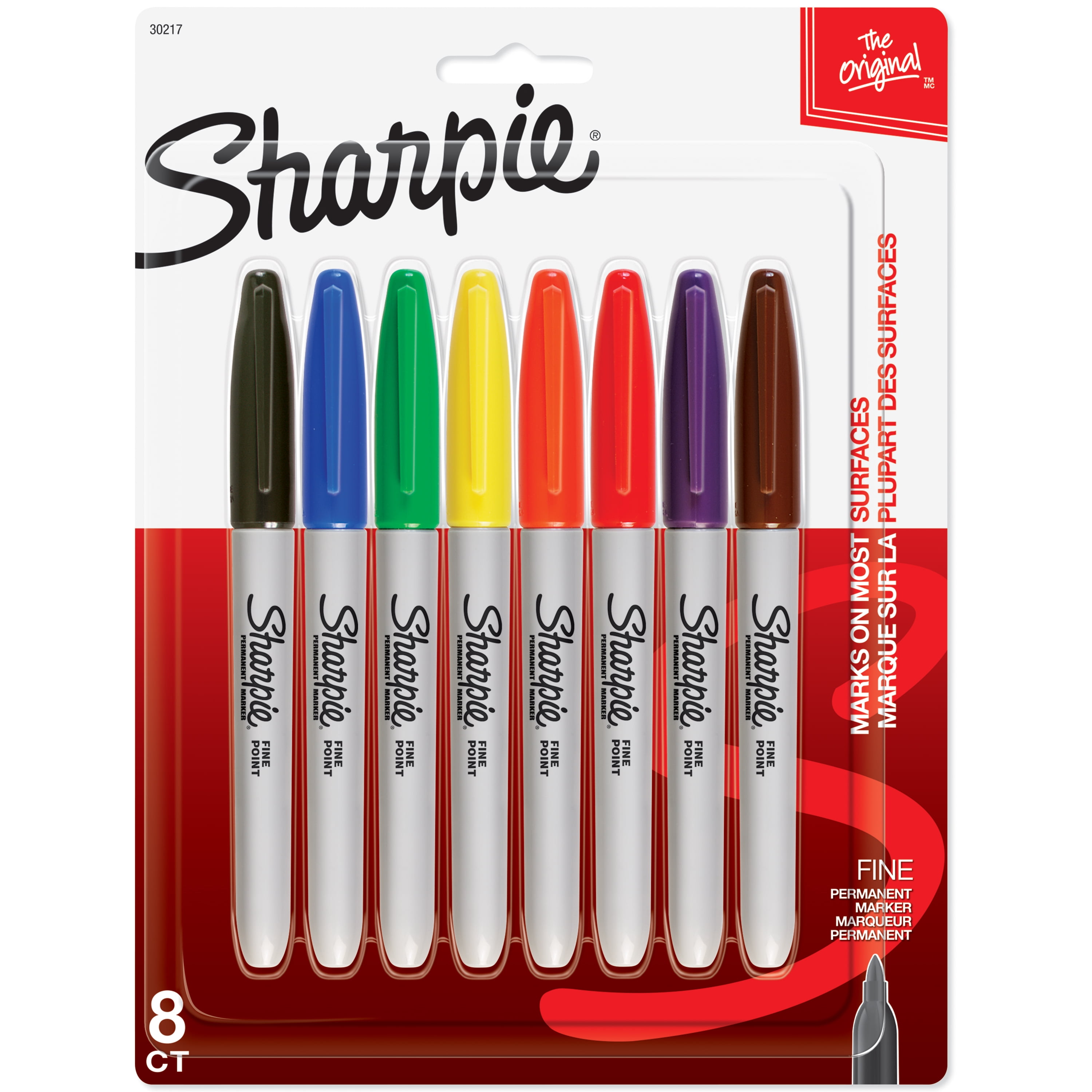 Choose Sharpie Fine Point Permanent Neon Assorted Colors Single Marker Pen 