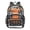 Butterfly Orange Cow, variant on Large Clear PVC Backpack Heavy Duty See Through Backpack for Adults Work Travel, Cow-pink Shades Printed 12L