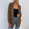 thumbnail image 2 of HAPIMO Discount Stylish Cable Knit Dual Pocket Cardigan Long Ankle Length Floor Length Trending Maxi Cardigans for Women Teen Girls Clothes Coffee XL, 2 of 9