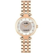 Coach Park Silver Dial Rose Gold Tone Steel Women's Watch 14503736