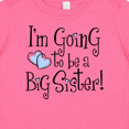 thumbnail image 4 of Inktastic Heart New Big Sister Girls Baby T-Shirt, 4 of 5