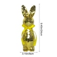thumbnail image 3 of Unique Mirror Finish Rabbit Decorative Ornament, Easter Festival Dress Up Accent, Multicolor Reflective Gift, for Vibrant Home Displays and Seasonal Party Decor, 3 of 6