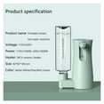 thumbnail image 7 of Electric Pump Drink Dispenser Portable Instant Hot Intelligent Water Pump Water Dispenser Home Appliance Touch Switch ,Safety Performance, 7 of 7