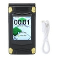 thumbnail image 2 of Flip Cell Phone for Seniors, 1.3 MP Dual Screen Flip Phone with Dual SIM, Unlocked Phones with Speed Dial, One Key Flashlight, Loud Speaker, 4800mAh Battery, 2 of 7