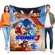 thumbnail image 1 of Sonic - Sonic anti-pilling, suave, ligera, esponjosa y acogedora de lujo para hogar y cocina – Perfecta para niños y adultos,120X80cm, 1 of 6