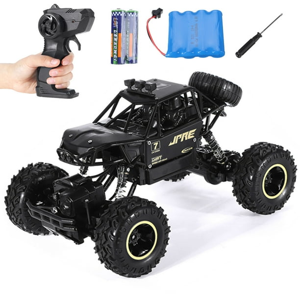 Remote Control 4WD RC Car, 1:16 Alloy Off Road Monster Vehicle Hobby Truck Electric Kids Toy for