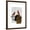 Brown Frame, variant on Art.com Boxer and Red Cardinals Art Print by Fab Funky, 12" x 16"