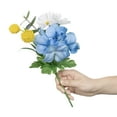 thumbnail image 3 of 11.5" Artificial Silk Blue Hydrangea Mixed Spring Pick, for Indoor Use, by Mainstays, 3 of 8