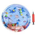 thumbnail image 2 of Tummy Time Water Play Mat Cat Inflable para Bo Gatos Interior Rojo, 2 of 9