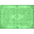 thumbnail image 1 of Ahgly Company Indoor Rectangle Persian Emerald Green Bohemian Area Rugs, 3' x 5', 1 of 4