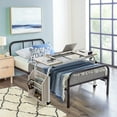 thumbnail image 5 of Adjustable Folding Overbed Laptop Desk with Wheels – 31.5" Tiltable Top – Height Adjustable 24"-35" – 350 lbs Capacity – Portable Computer Table for Home, Hospital, Office, School, 5 of 7