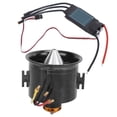 thumbnail image 4 of QF2827-70mm Ventilador con conductos 12 aspas EDF con 2827 KV1800 60A ESC sin escobillas para RC Drone Airplane ANGGREK Otros, 4 of 8