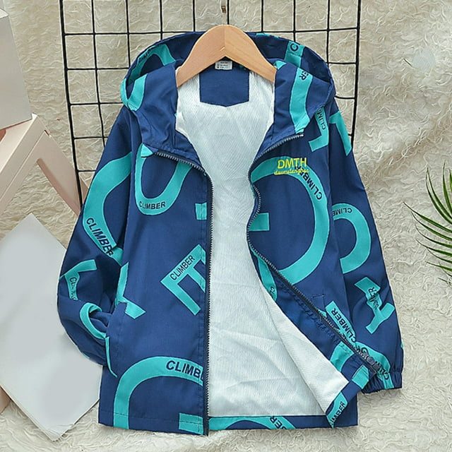 Cowsor Little Girls Boys Cute Hooded Jacket Cartoon Zipper Outerwear