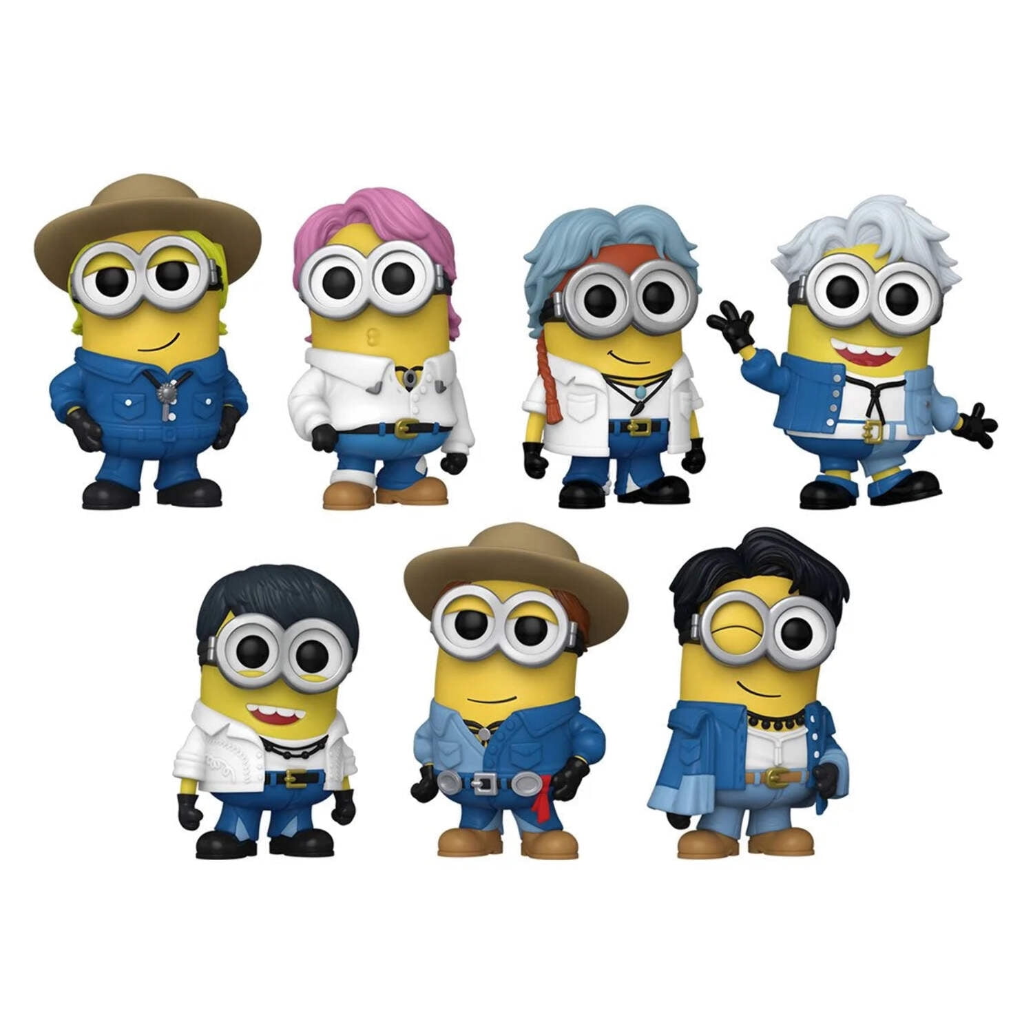 Pack De 7 Figurines Funko Pop – BTS Butter – Édition Spéciale – Occasion Emballage Intact