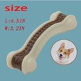 thumbnail image 3 of 2pcs Dog Bones Chew Toys Beef Flavor Toys Nylon Dog Teething Interactive Toys, 3 of 3
