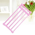 thumbnail image 4 of Retractable Rack Shelf 38-55cm No Need to Drill Storage Rack Shelf for Cupboard Wardrobe(Pink), 4 of 9