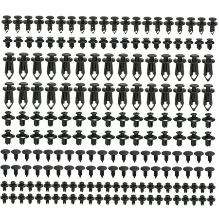

Andoer Auto Fastener Clips Fastener Rivet Clips 190Pcs 6 Sizes Car Push Pin Rivet Trim Clips