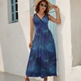 thumbnail image 5 of Aurora Borealis Art Sleeveless Dress Summer Women Clothes Dress for Pregnant Women Dresses, 5 of 9