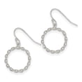thumbnail image 1 of Sterling Silver Dangle Shepherd Hook Earrings QE8880, 1 of 2