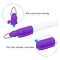 thumbnail image 5 of Mini Permanent Markers Golf Ball Marker Pen with Keychain Clip, Purple 3 Pack, 5 of 5