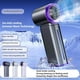 thumbnail image 3 of Mini Ventilador Digital Portátil con 199 Niveles de Velocidad, Refrigeración por Vapor de Hielo, Recargable por USB, Pantalla Inteligente para Exteriores. B, 3 of 5