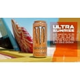 thumbnail image 3 of Monster Energy, Ultra Sunrise, Sugar Free Energy Drink, 16 fl oz, Single-Pack Of 2, 3 of 5