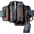 thumbnail image 1 of Multifunction Belt Sheath, Men's Leather Edc Pocket Organizer, Leatherman Sheath With Pen Holder, Ke, 1 of 5