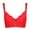 Red, variant on Odeerbi Lightly Lined Bra for Women 2025 Solid Sexy Lace Push-up Receive Side With Steel Ring Underwear Pink