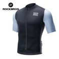 thumbnail image 3 of Camiseta de ciclismo ROCKBROS para hombre, de verano, de manga corta, de secado rápido, para ciclismo de montaña o de carretera, con corte 3D, 3 of 5