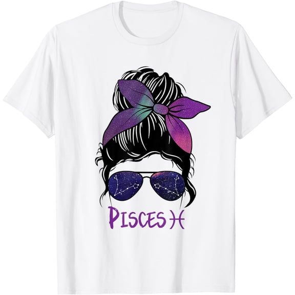 Constellation T-Shirt Pisces Girl Birthday Pisces woman Zodiac mens t shirt,white,women,funny,misfits,men,journey,t-shirt