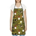 thumbnail image 3 of Sikiie Gnomes Playing in the Garden Aprons for Kitchen Cooking Aprons, Chef Apron for Men Women Chef, 3 of 7