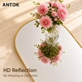 thumbnail image 3 of Antok Arched Full Length Floor Mirror 71" x2 5.1" Full Body Mirror with Stand, for Bedroom, Living Room, Cloakroom, Gold, 3 of 10