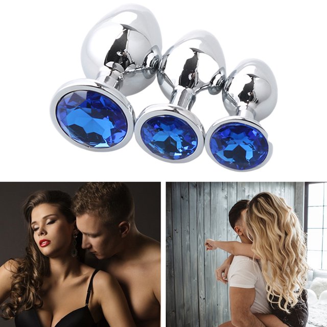 Tapón anal de acero inoxidable para patio traseroJuguetes sexuales para adultostapón anal de metal sólido Ndcxsfigh Cuidado Belleza