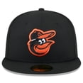 thumbnail image 2 of Men's New Era  Black Baltimore Orioles 2025 Jackie Robinson Day 59FIFTY Fitted Hat, 2 of 5