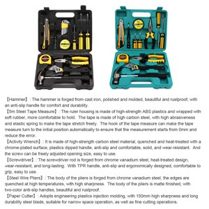 Boîte à outils, ensemble d'outils de maintenance de conditionneur Air Utility Tape Paper Toolbox Tape Set Cutter de papier d'appareil Outil combiné Air Conditionneur