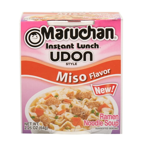 Maruchan® Instant Lunch™ Udon Style Miso Flavor Ramen Noodle Soup 2.25