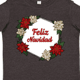 thumbnail image 4 of Inktastic Feliz Navidad Poinsettia Boys or Girls Toddler T-Shirt, 4 of 5