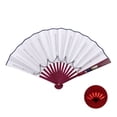 thumbnail image 2 of YAOBAMM Plastic Material Light Fan Luminous LED Light Foldable Glowing Strong Hinge 12V 8 Inch KTV Bar Club Performance Prop Hand, 2 of 7