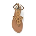 thumbnail image 5 of Victoria K Women's Gladiator Multi Loops Crossover Sandals, 5 of 5