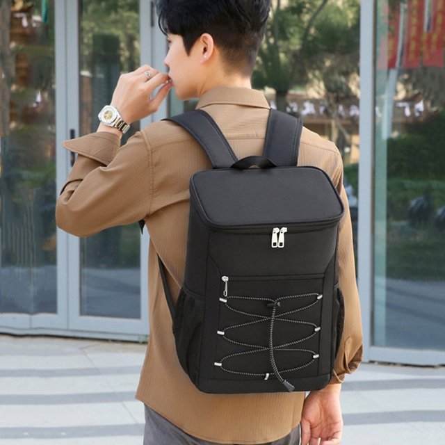 Mochila térmica de 20 l con correas ajustables, bolsas de viaje para picnic en la playa para hombres y mujeres
