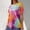 Orange, variant on QHWAUAKFBN T Shirts For Women Trendy Graphic Tie Dye Shirt Short Sleeve Round Neck Tees Summer Tshirts Top