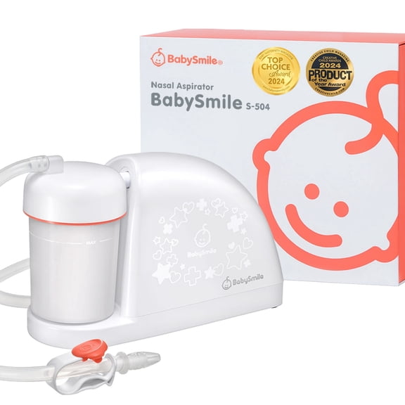 BabySmile | Electric Baby Nasal Aspirator for Newborns   | Boogers/Mucus